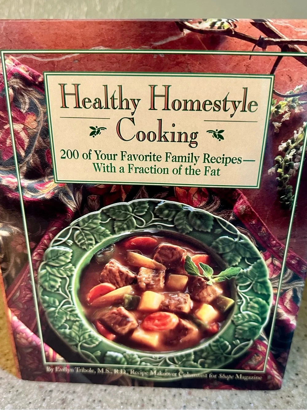Healthy Homestyle Cooking Cookbook - Green Cover